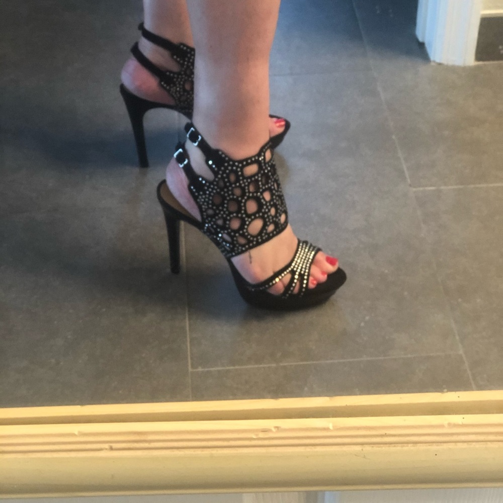 Kelsi Dagger Rhinestone Heels